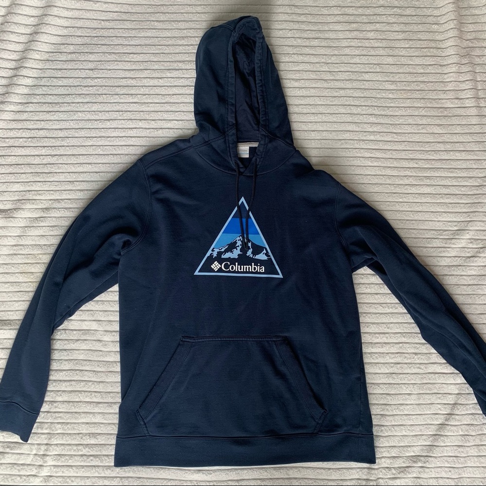 Navy Blue Columbia Sweatshirt Men’s